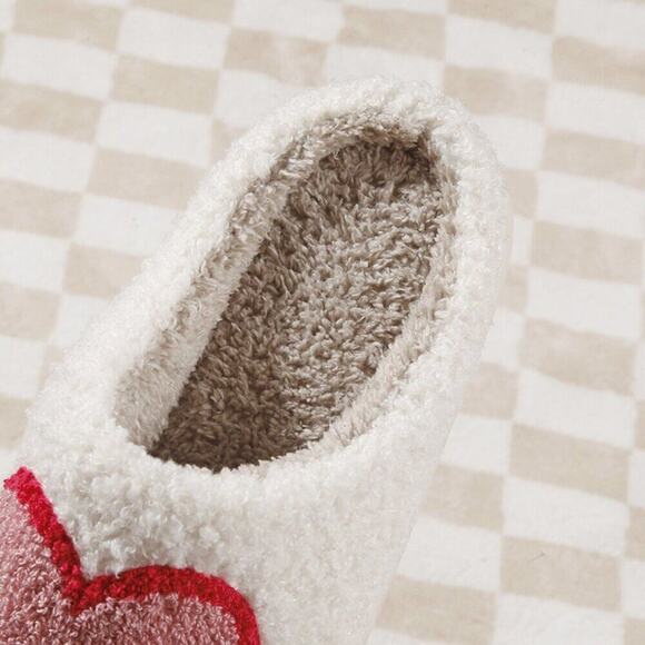 2/$30 NEW Pink Heart Slippers - Picture 8 of 11